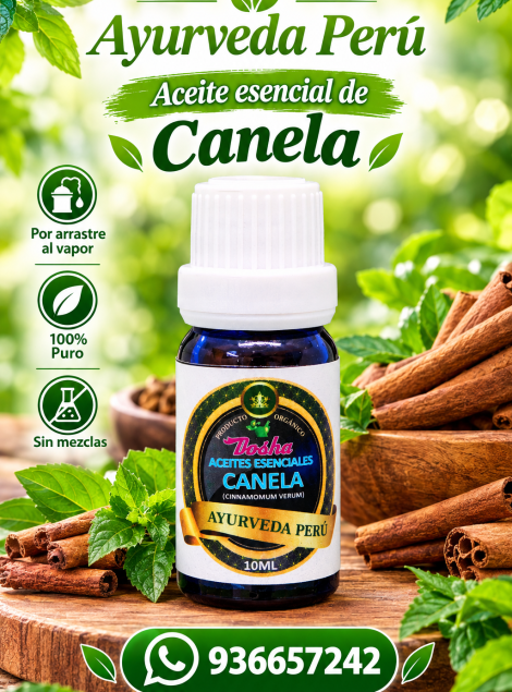 aceite esencial de canela