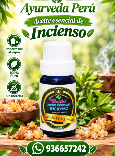 aceite esencial de incienso