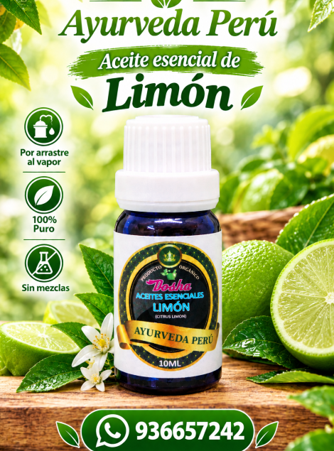 aceite esencial de limon
