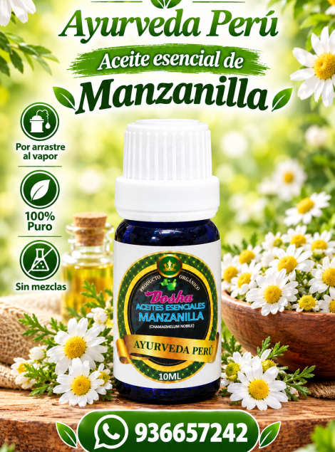 aceite esencial de manzanilla