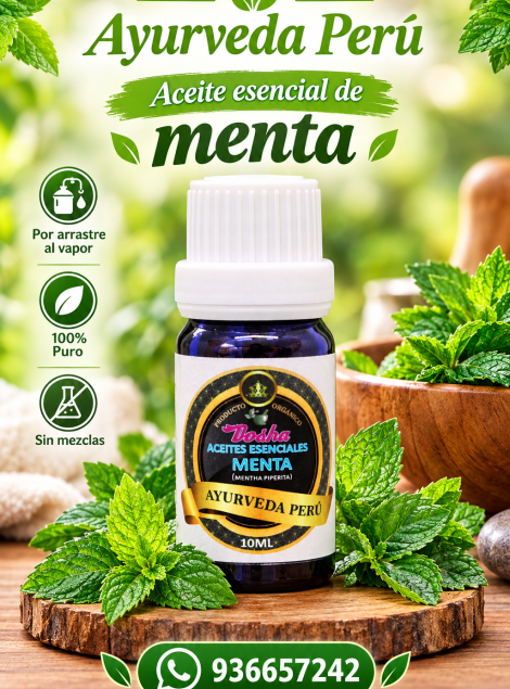 aceite esencial de menta