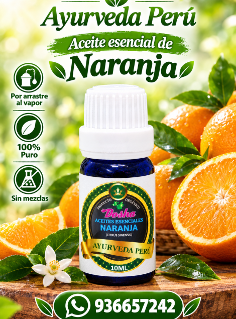 aceite esencial de naranja