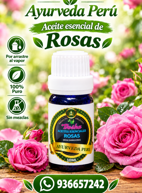 aceite esencial de rosas