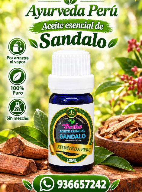 aceite esencial de sandalo