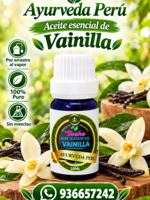 aceite esencial de vainilla