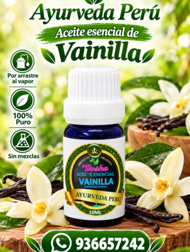 aceite esencial de vainilla